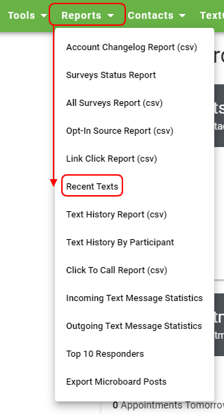reports_dropdown_-_recent_texts.png
